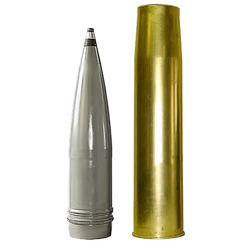 130MM ROUND WITH HE-FRAG PROJECTILE (FULL CHARGE)